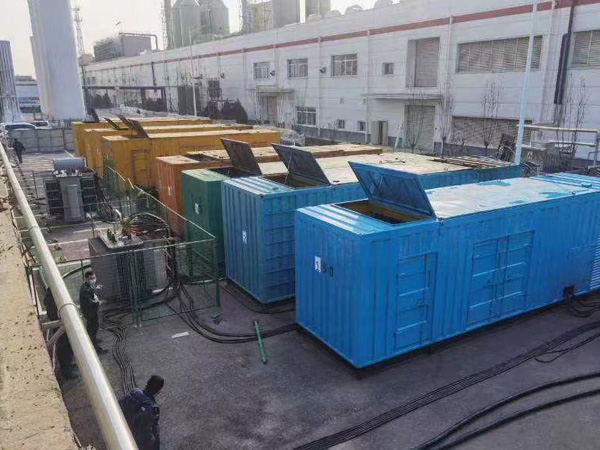 乐东柴油发电机出租案例展示